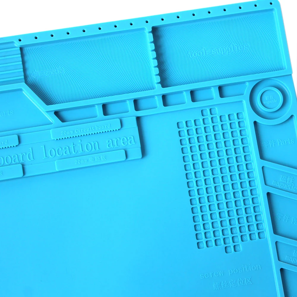 

Рабочий коврик ESD сварочный мат с магнитной теплоизоляцией, силиконовый паяльный коврик, рабочий коврик для паяльной станции для сварки телефона