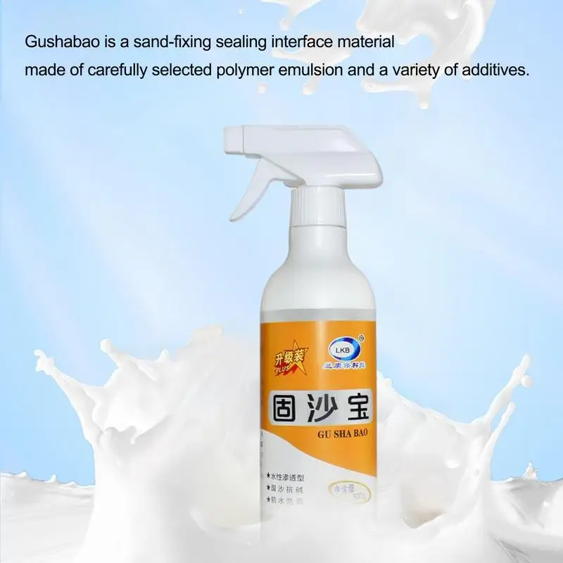 

Sand Fixing Agent Wall Protection Spray Pavement Wall Repair Glue Wall Crack Repair Agent Wall Peeling Graffiti Gap Repair Tool