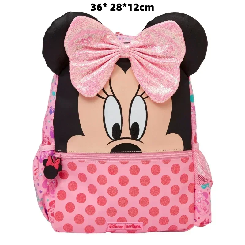 thumbnail image 1 of Bolso escolar para niños Smiggle Disney Minnie de Australia genuino, bolso para el almuerzo, mochila, taza de agua, regalo para estudiantes, 1 of 5