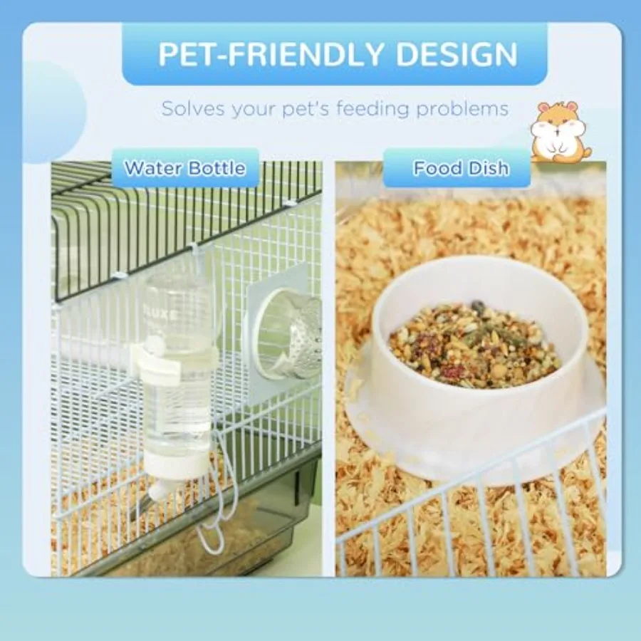 2-Level Hamster Cage 6