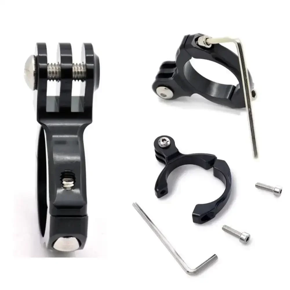 For Gopro Accessories Bike Aluminum Mount Bicycle Handlebar Motorcycle Holder Go Pro Hero 13 12 11 DJI OSMO Action 4 Camera