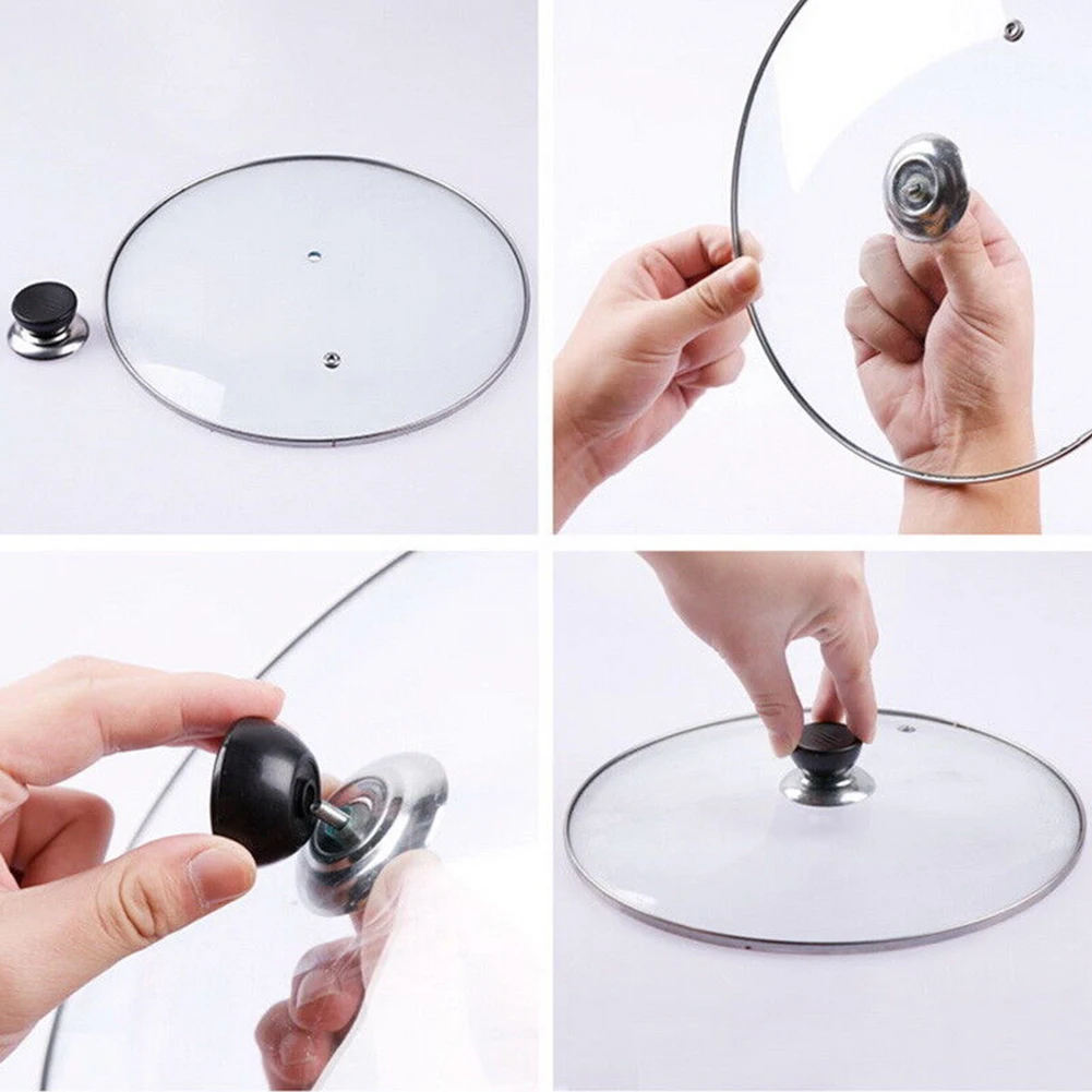 5 Pcs Universal Lid Knobs Cap Replacement Kitchen Cookware Pot Pan Lid Hand Grip Knob Handle Cover Pan Handle Kitchen Tools Pot Lid Knob
