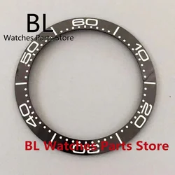 Ceramic Two - Tone Luminous Watch Bezel Insert (Black)