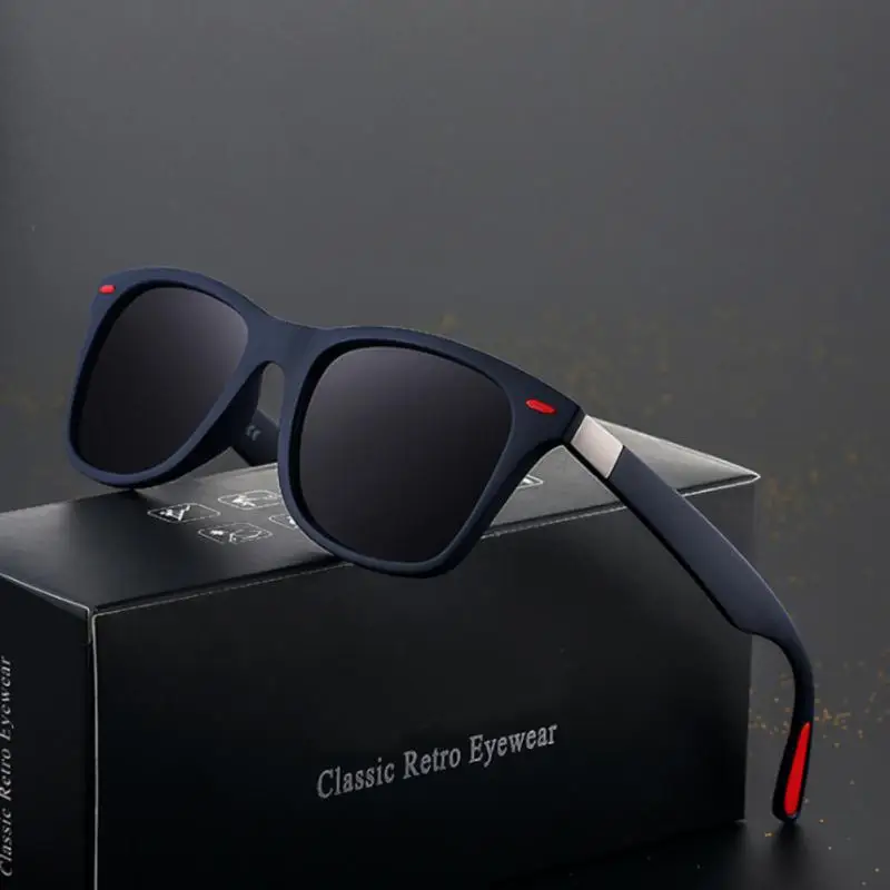  Fashion Classic Polarized Sunglasses Men Women Square Sun Glasses Anti-glare Goggle Travel Fishing Cycling Sunglasses UV400 