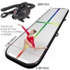 Free Shipping Inflatable Gymnastics Airtrack Floor Tumbling Air Track 4m/6m/8m*1m*0.2m For kids Floor Trampoline forTraining 3