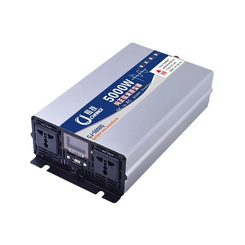 純粋な正弦波インバーター DC 12V 24V 48V 60V 72V から AC 110V 220V 
