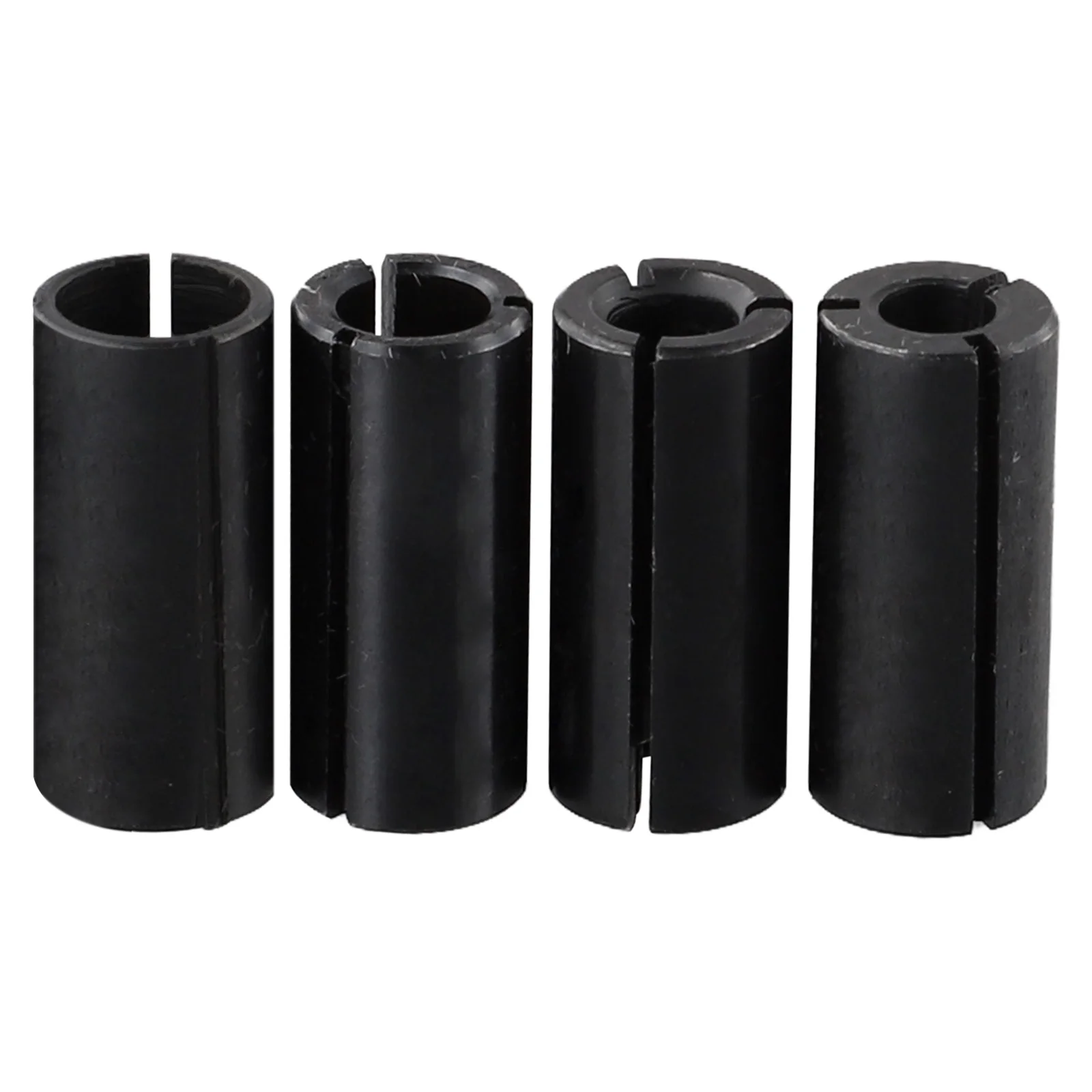 

High Quality New Tight Durable Route Bit Adapter Collet Chuck 4PCS High Precision Reducing Sleeve Wear Resistance