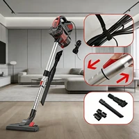 Aspirateur filaire YISORA I5, aspiration 600W 47kPa, cordon de 20 pieds, brosse de sol 3-en-1 à double mode, aspirateur portatif léger pour sols durs, tapis et poils d'animaux 5