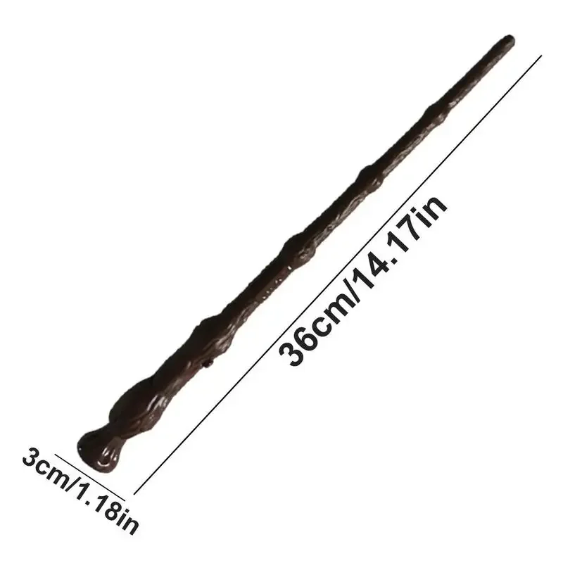 Halloween Party Cosplay Magic Wizard Magic Wand Light Up Sound Lighting Fairy Wand Children Girls Boys Party Costume Accessories game cosplay props