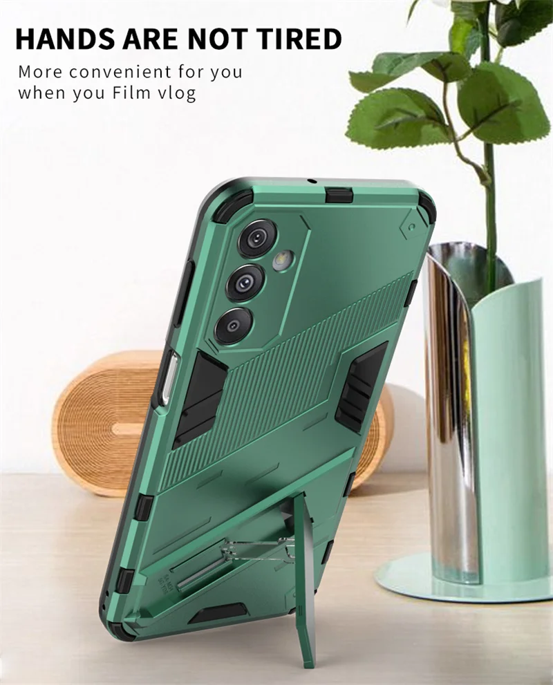 Magnetic Armor Phone Case for Samsung Galaxy M34 M54 M14 F14 A35 A55 A15 5G A05 A05S 4G Shockproof Stand Protection Back Cover Sb13db70c634943098b325bda417a38f7t