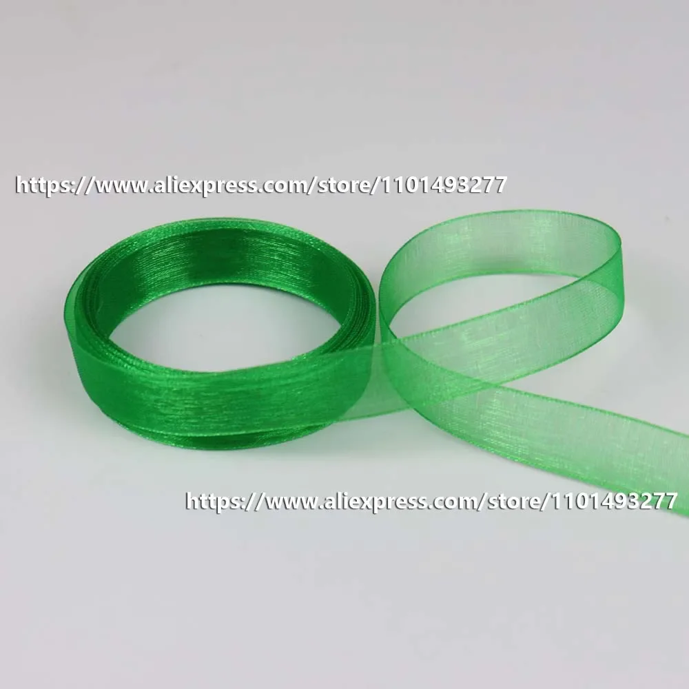 5 Yards Organza Ribbon for Gift Wrapping and Crafting