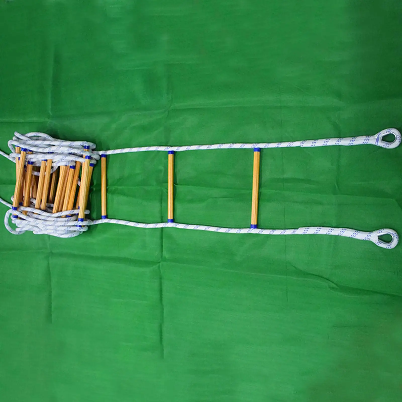 Emergency Escape Ladder Rope Flame Resistant Reusable for Outdoor