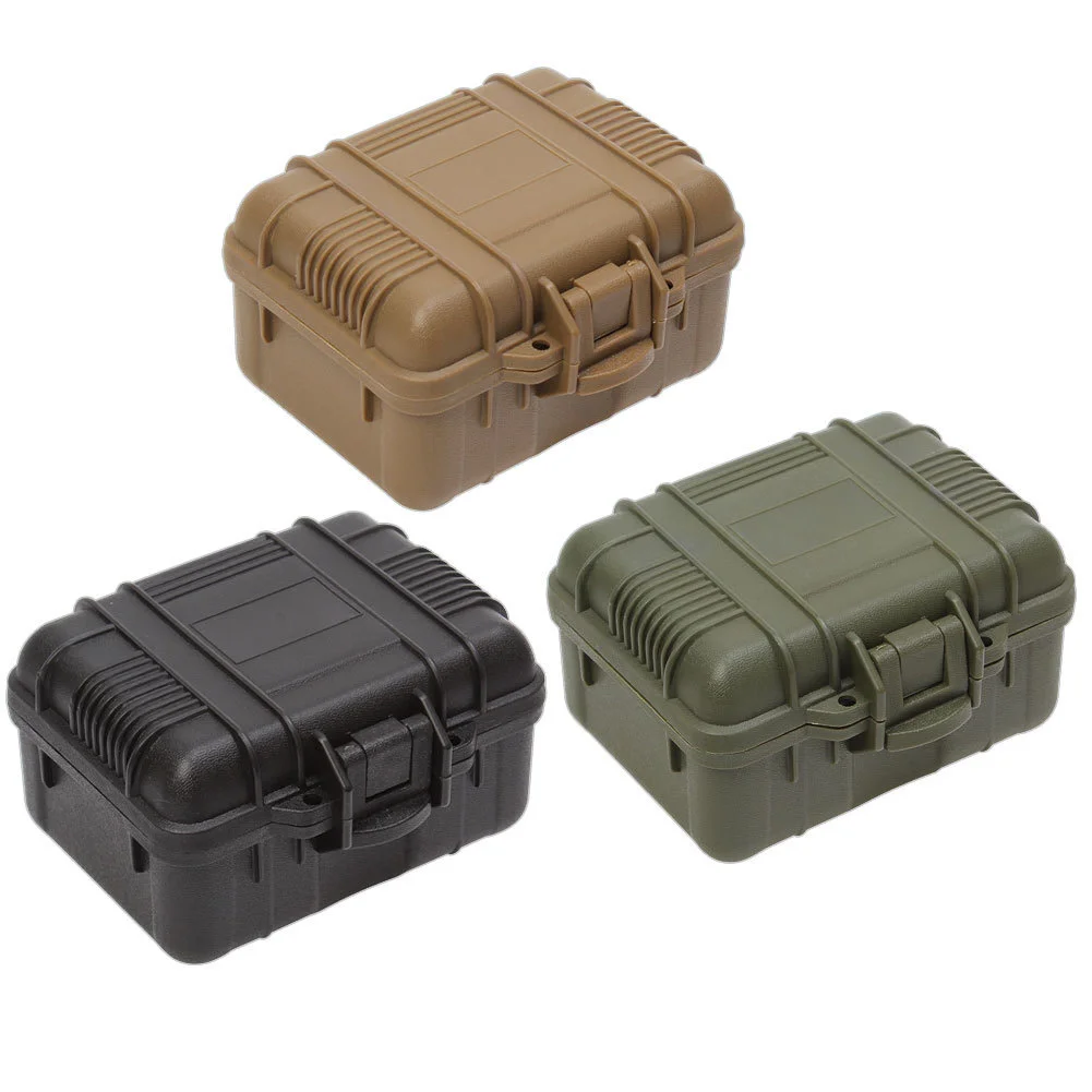 Plastic toolbox Sealed Waterproof Equipment Shockproof Case Safety Protect Tool Organizer Case Portable Storage Camping Outdoor tool case tool organizer tool box organizer tool box