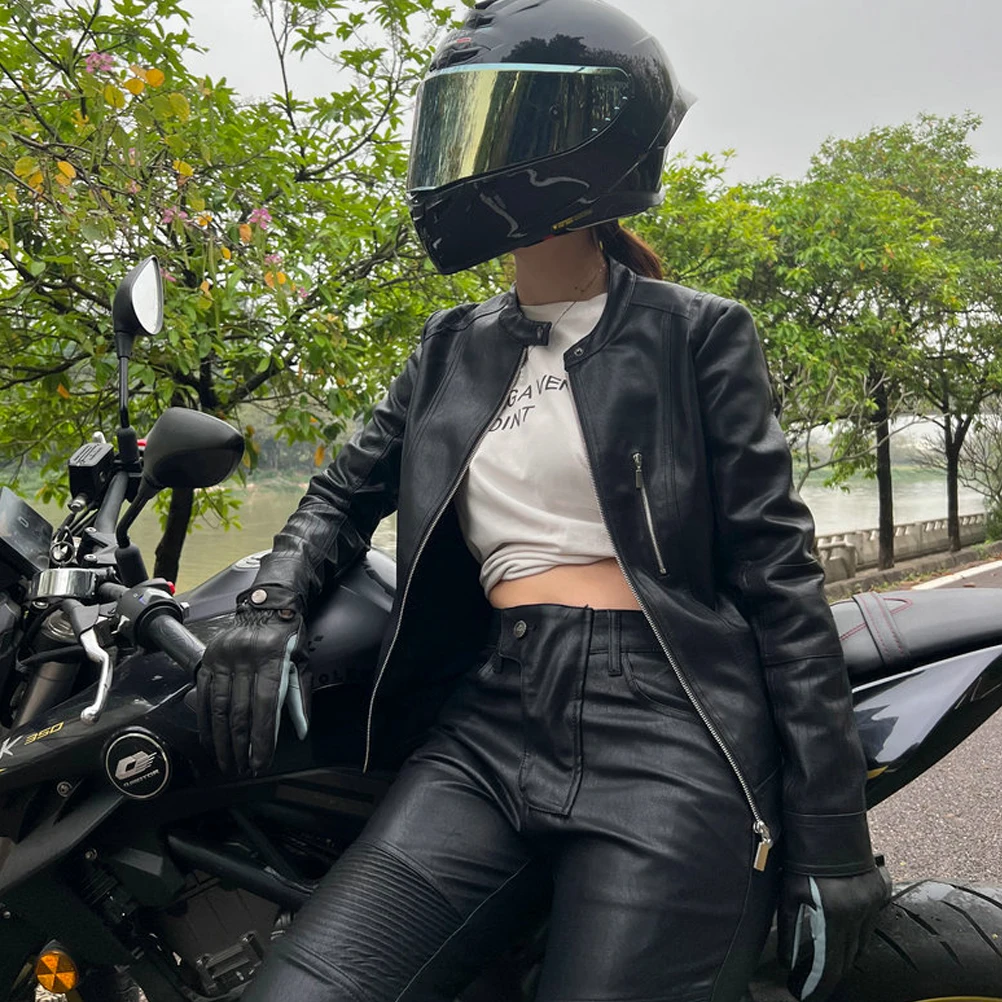 値下！新品CROSS PRERACE JACKET Lサイズ背面裏起毛タグ付 CROPPED PATENT LEATHER MOTO JACKET – Avirex