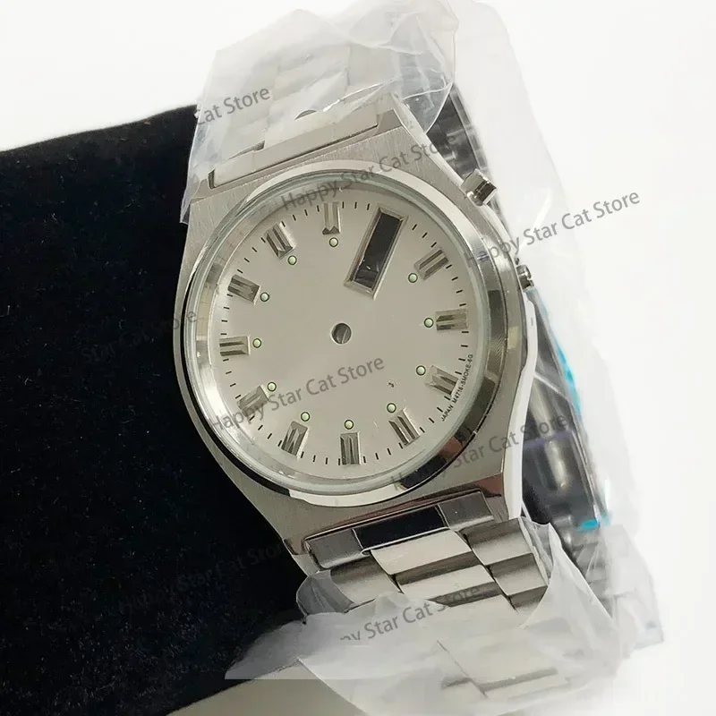 Watch accessories stainless steel old-fashioned double lion case suitable for 46941 46943 movement men's mechanical case set