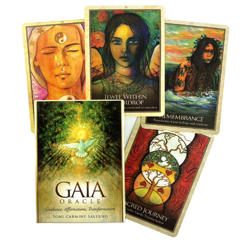 

Gaia Oracle Card Deck Divine Guidance Tarot Game Board