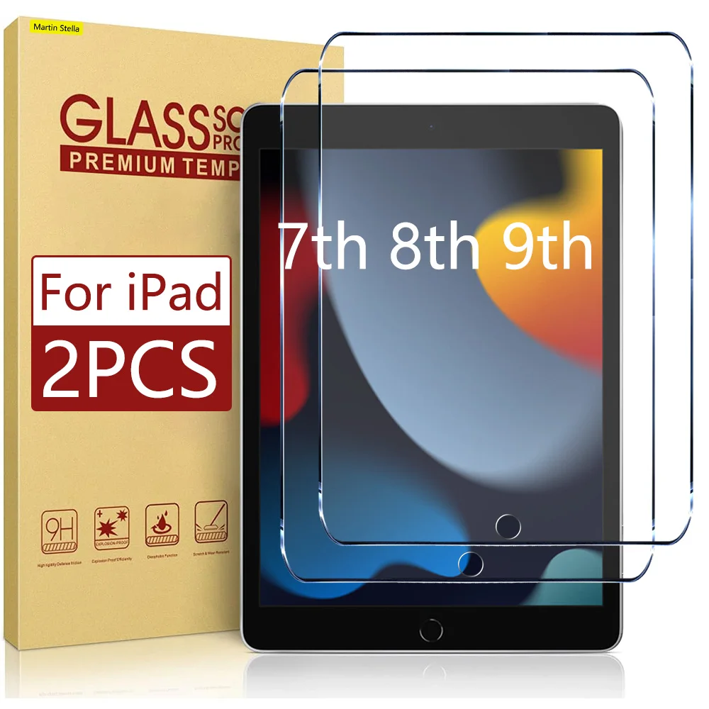 For Ipad 9th 8th 7th Generation Tempered Glass Screen
