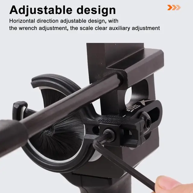 Resto Per Frecce Da Arco 'Whisker Biscuit' | Pennello Cattura Frecce Per Archi Ricurvi E Compound | Regolabile - Foto 4