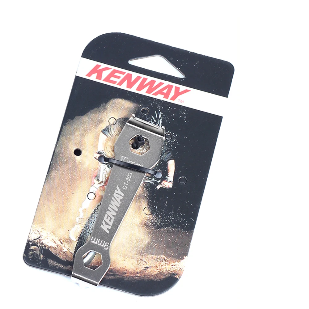 RISK KENWAY RL202 MTB bicicleta de carretera 9 y 10mm anillo de cadena rueda de cadena llave inglesa bicicleta plato tuerca perno llave herramienta de extracción
