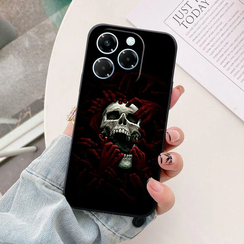 Astronaut Cartoon Silicone Phone Case - TPU Back Cover Shell & Protective Bag