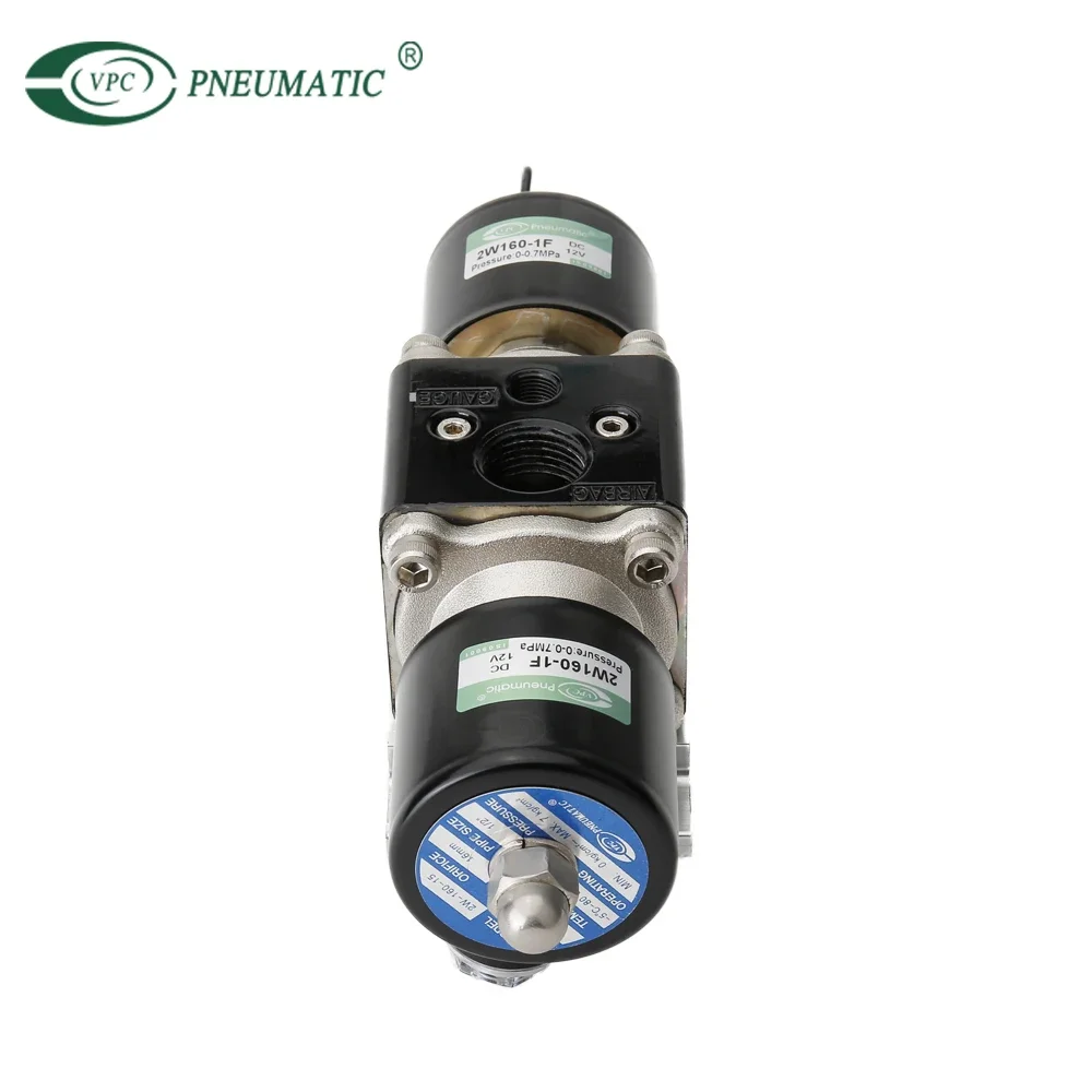 에어 라이드 서스펜션 솔레노이드 밸브, 매니폴드 자동 서스펜션 시스템, 2W160, 4F, DC12V, NPT1/4