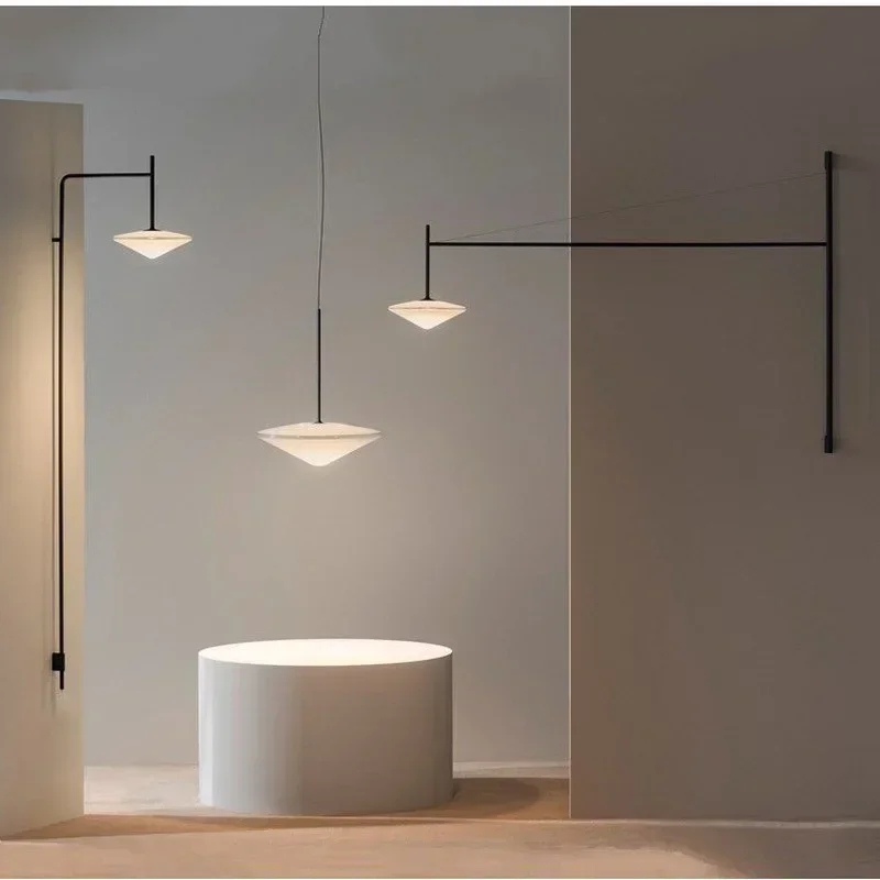 Nordic Led Wall Lamp Background Wall Light Corridor Long Rocker Arm Adjustable Wall Light Living Room Deocration Bathroom Light 4