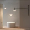 Nordic Led Wall Lamp Background Wall Light Corridor Long Rocker Arm Adjustable Wall Light Living Room Deocration Bathroom Light 4