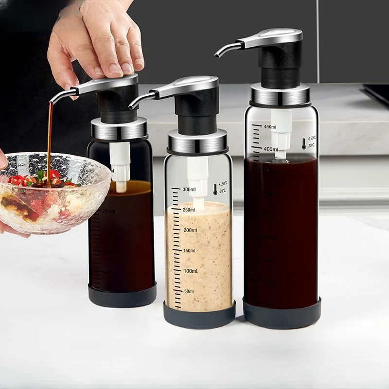 

Термостойкая стеклянная бутылка для соевого соуса, бытовая бутылка для устричного соуса, соевого соуса, соевого соуса, подходит для салата
