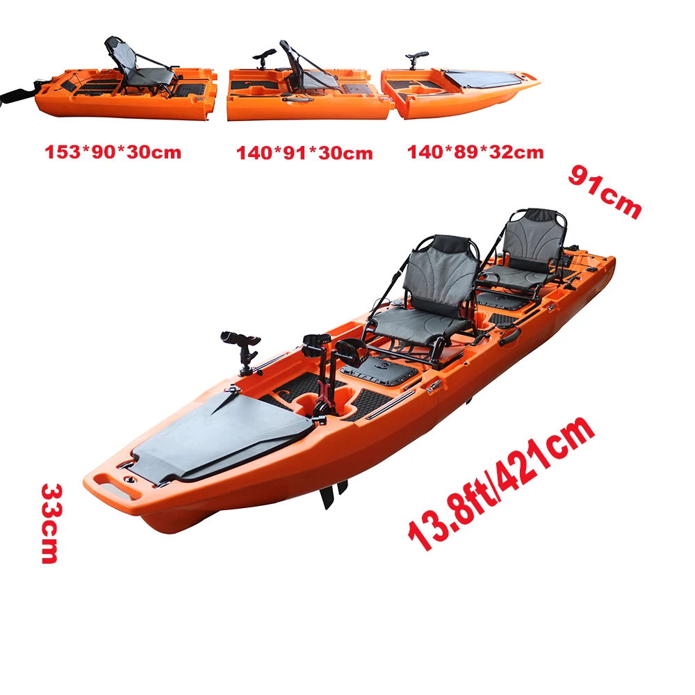 2-Seater Pedal Fishing Kayak 3