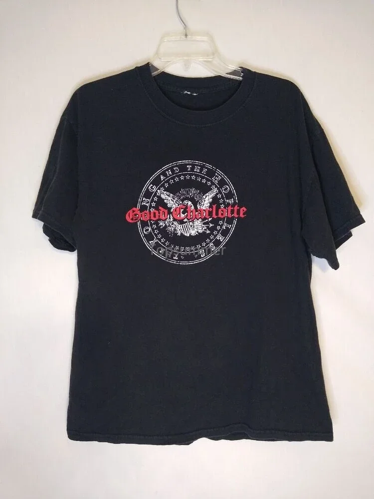 

Good Charlotte Vintage The Young And The Hopeless Tour Size M Black Shirt