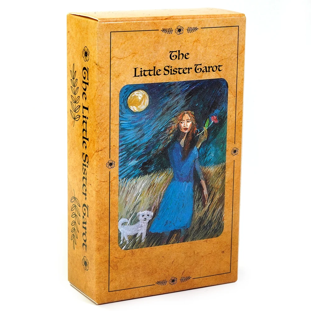 

The Little Sister Tarot Ginny Thonson Light See Tarot rider 78 Cards Deck Beginner Tarot Learning Tarot Fortune Telling Game
