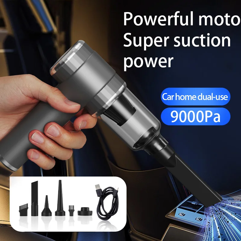 Car Vacuum Cleaner Wireless Powerful Cleaning Machine Auto Robot Car Accessories Home Appliance Strong Suction As Gift