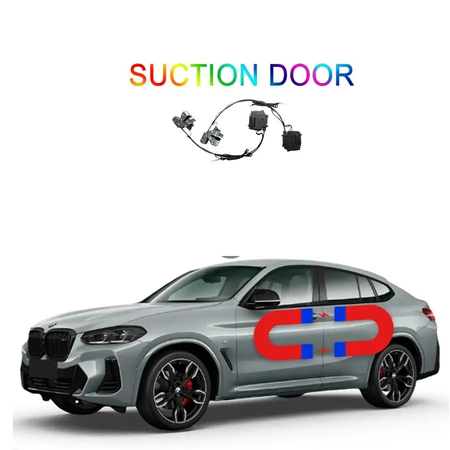 

For BMW X4 F26 G02 2014-2022 Mechanical Lock Modification to Electric Suction Door Automatic Lock Automotive Parts Soft closing