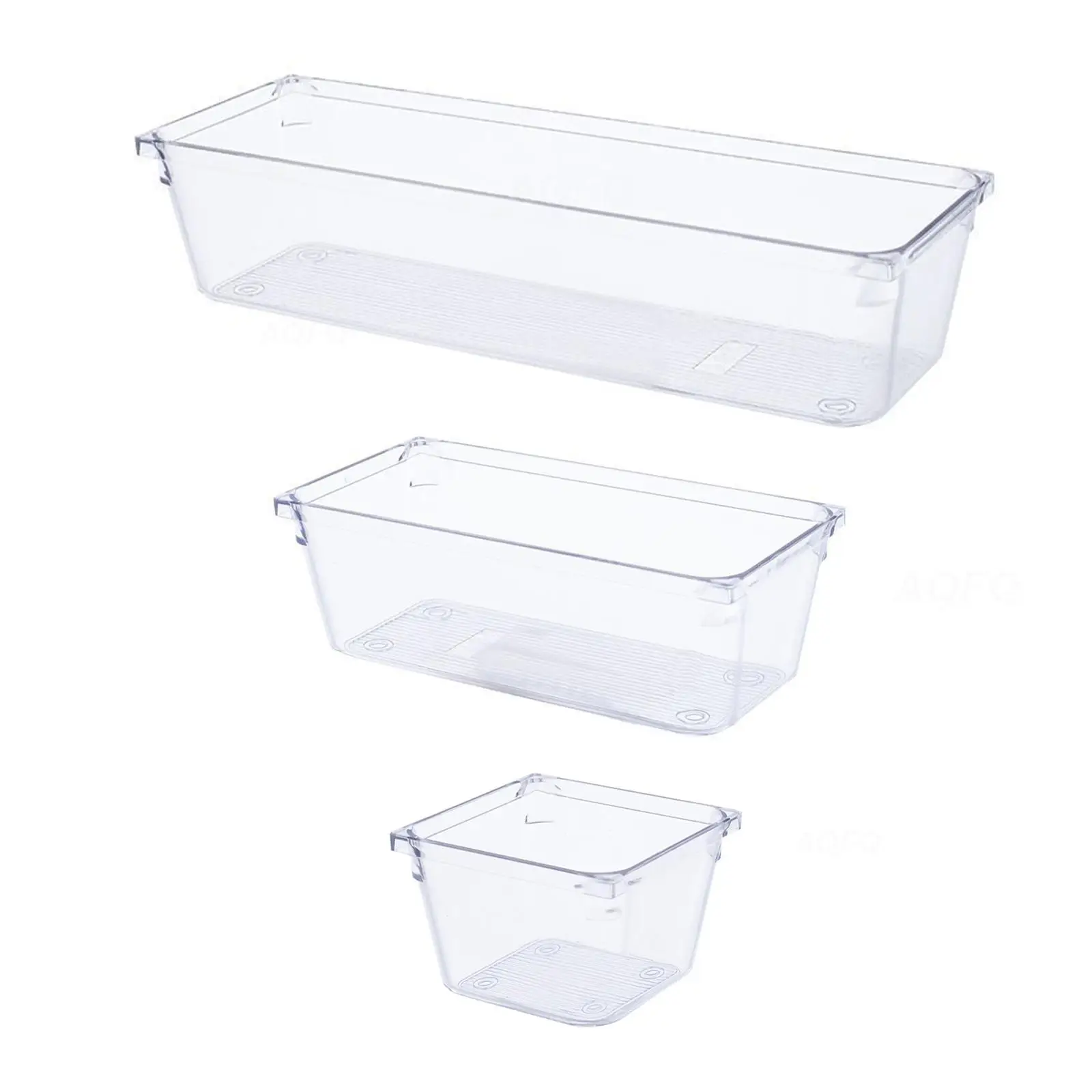 Drawer Organizer Tray Storage Container for Kitchen Utensils Jewelry Office