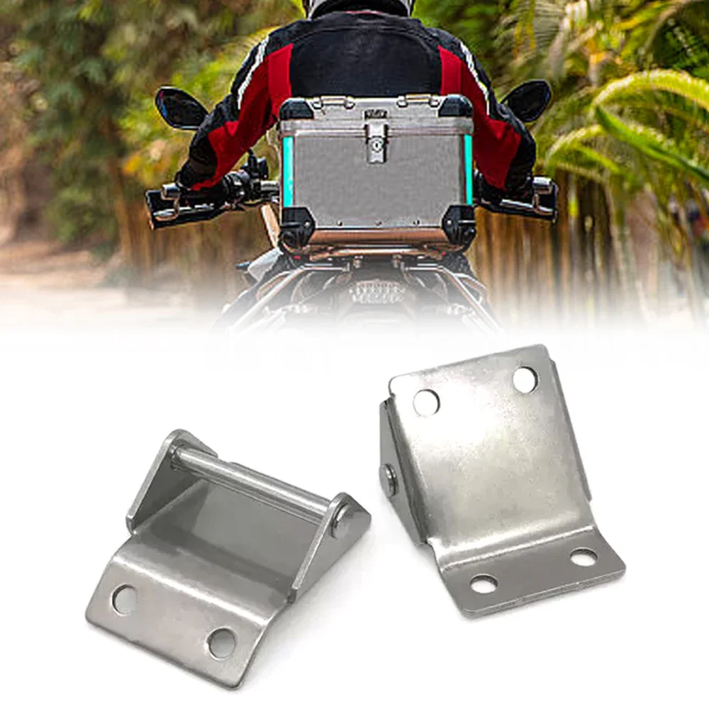 Durable Rust-Resistant Strap Hooks for Motorcycle Storage Boxes - Set of 2