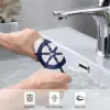 Nordic dark blue sailing series rudder household bathroom towel hotel towel bathroom microfiber towel 40*70 can be customized 4