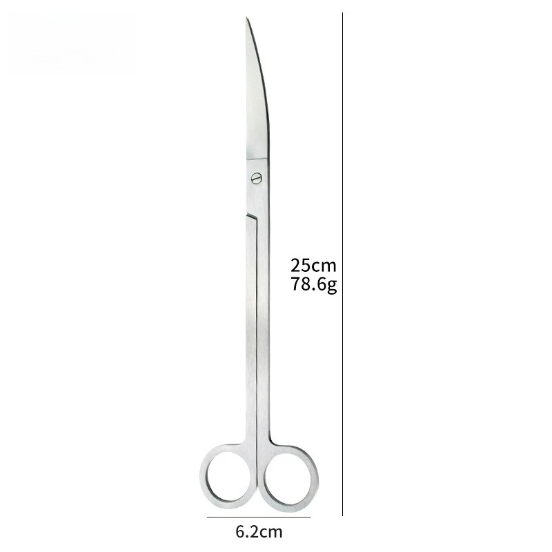 Curved scissors