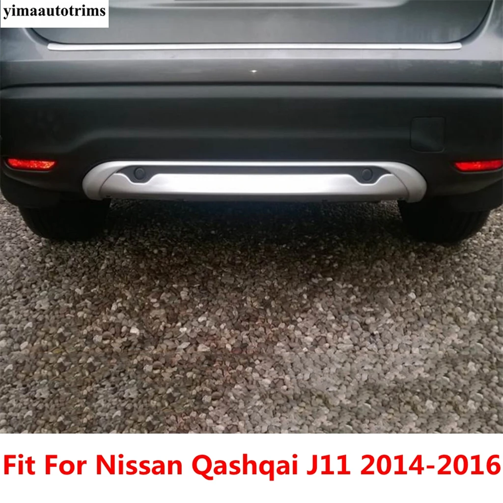 FrontRearBumperSillProtectorSkidGuardsPlateGarnishProtectionCoverKitForNissan
