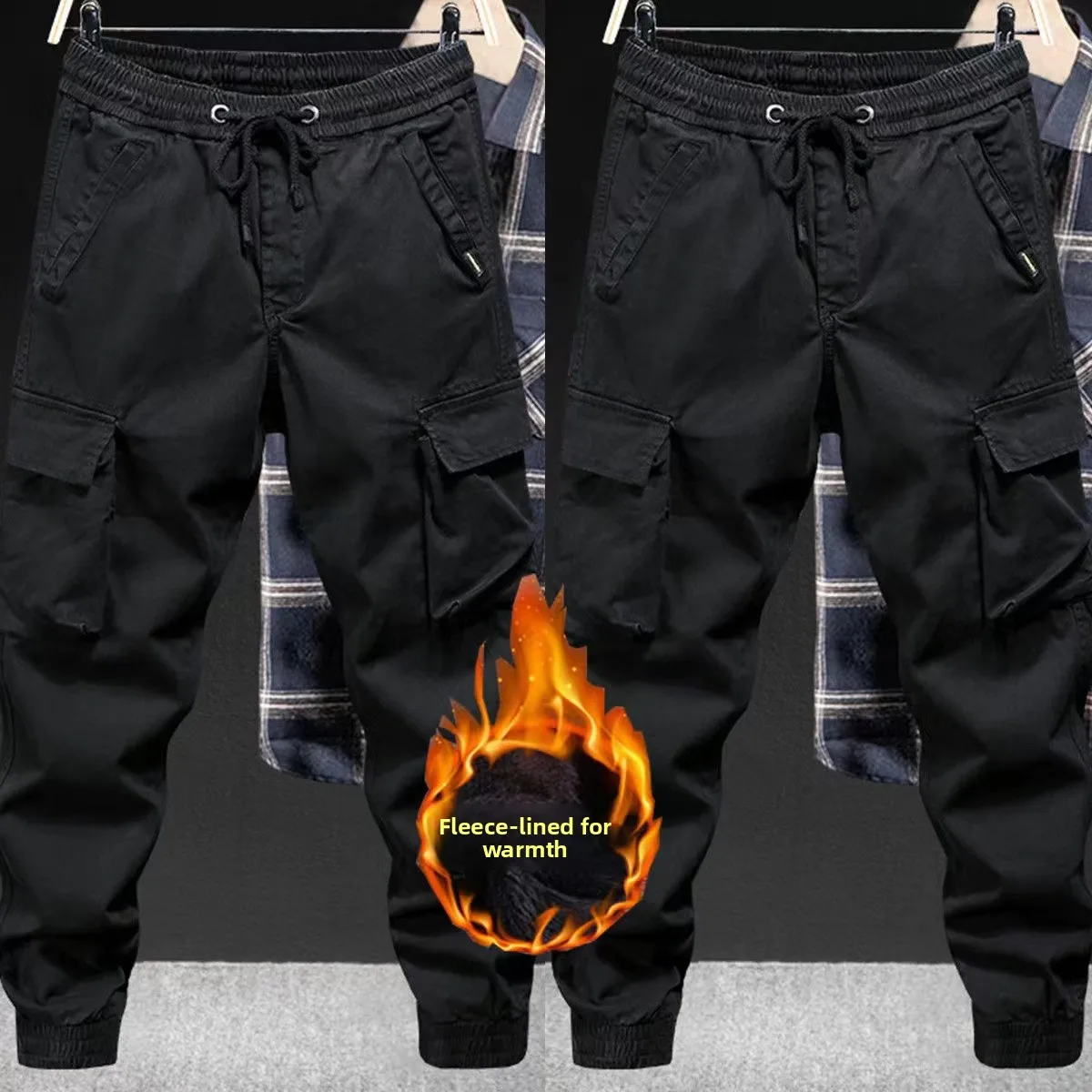 K172 black + black fleece-lined 2-piece pack