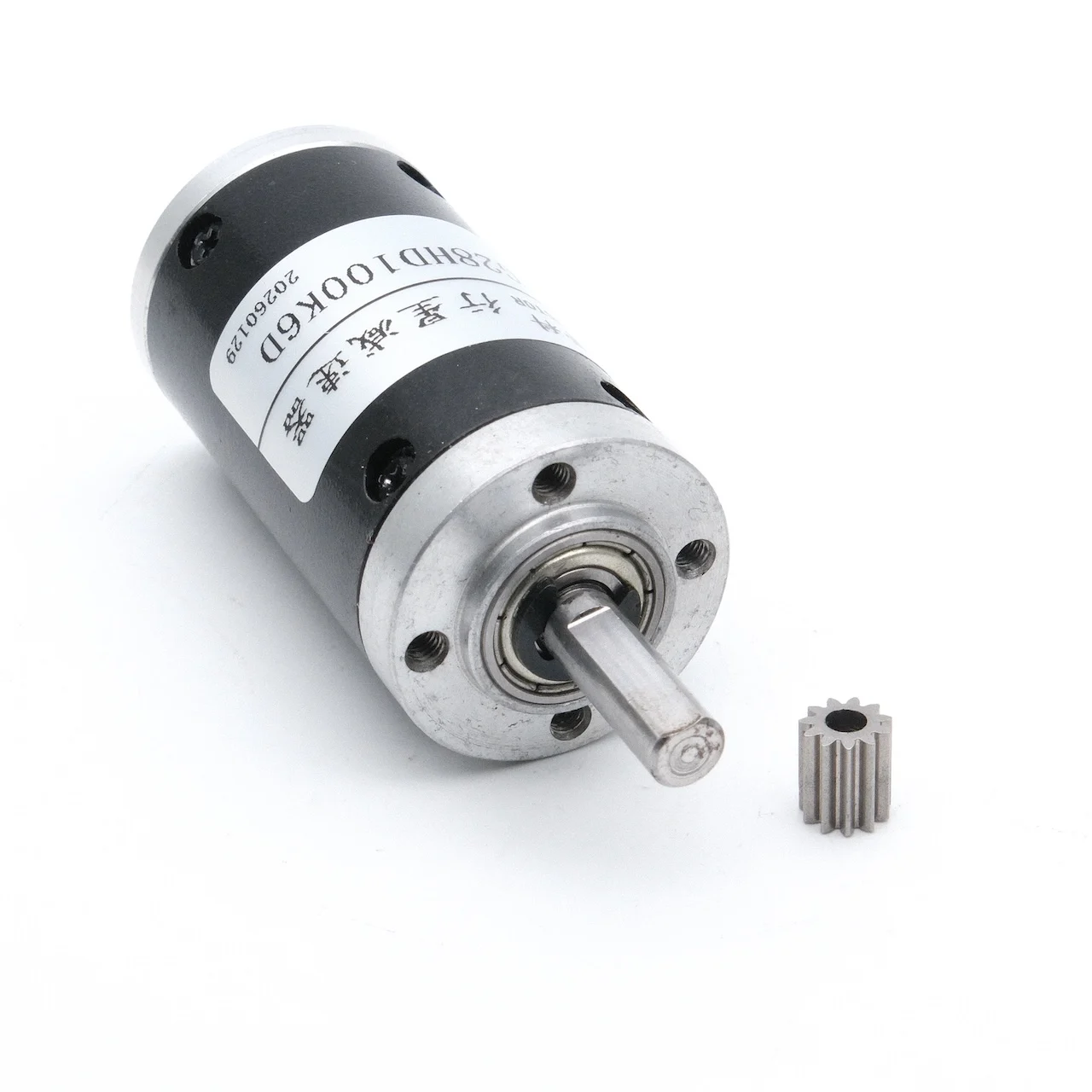28MM 헤비듀티 유성 기어 감속기 볼 베어링 2216 브러시리스 모터용 고 토크 380/390 브러시 모터 3.7-720 기어비