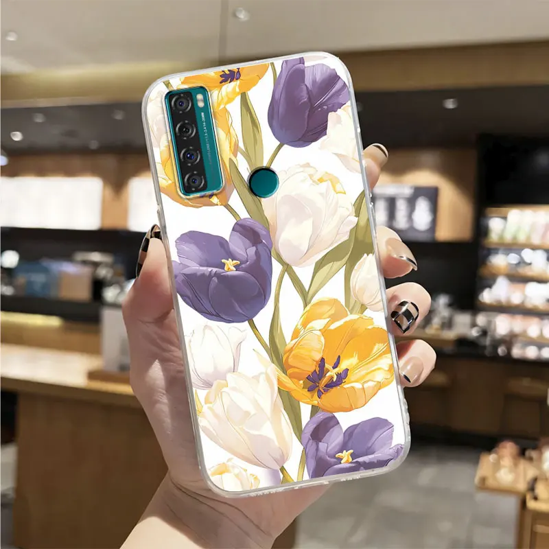 Transparent Shockproof Silicone Soft Phone Case