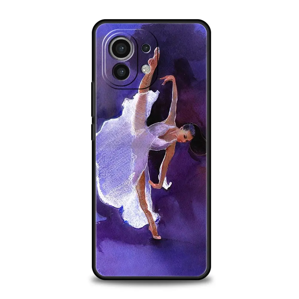 Gymnastics Watercolor Soft TPU Phone Case