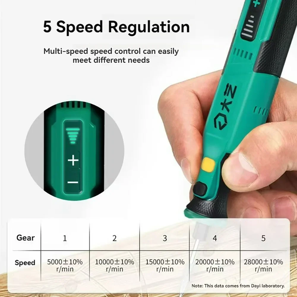 High Power 5000-28000r 8V Electric Drill Multifunction Micro Rotary Tool Drilling Machine Mini Grinder Hand Drill Engraving Pen 4