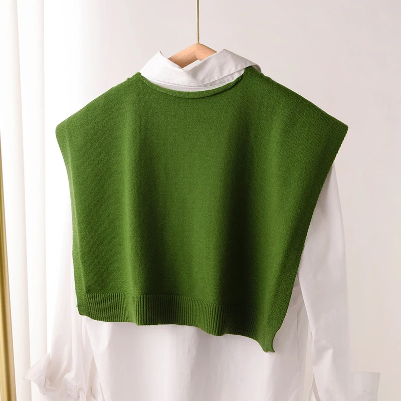 2025 Fashion Versatile Knitted Shawl Scarf Women High-end Capes With Shirts Fashion Thin Neck Protectors For Spring and Autumn