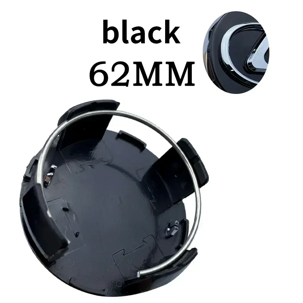 Wheel Center Caps 4PCS 62mm 3D badge suitable for Lexus is GS GX RC Rx ls LC LX Uxhnx