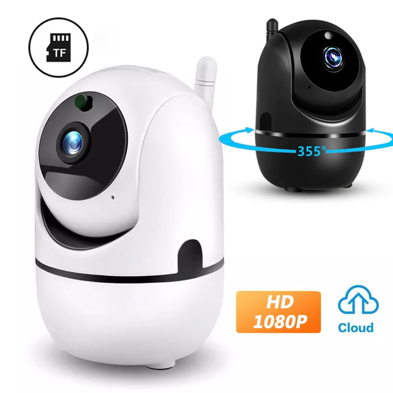 IP Camera Security Protection 1080P Cloud Wireless Smart Home Automatic Tracking Infrared Surveillance Cameras With Wifi Camera