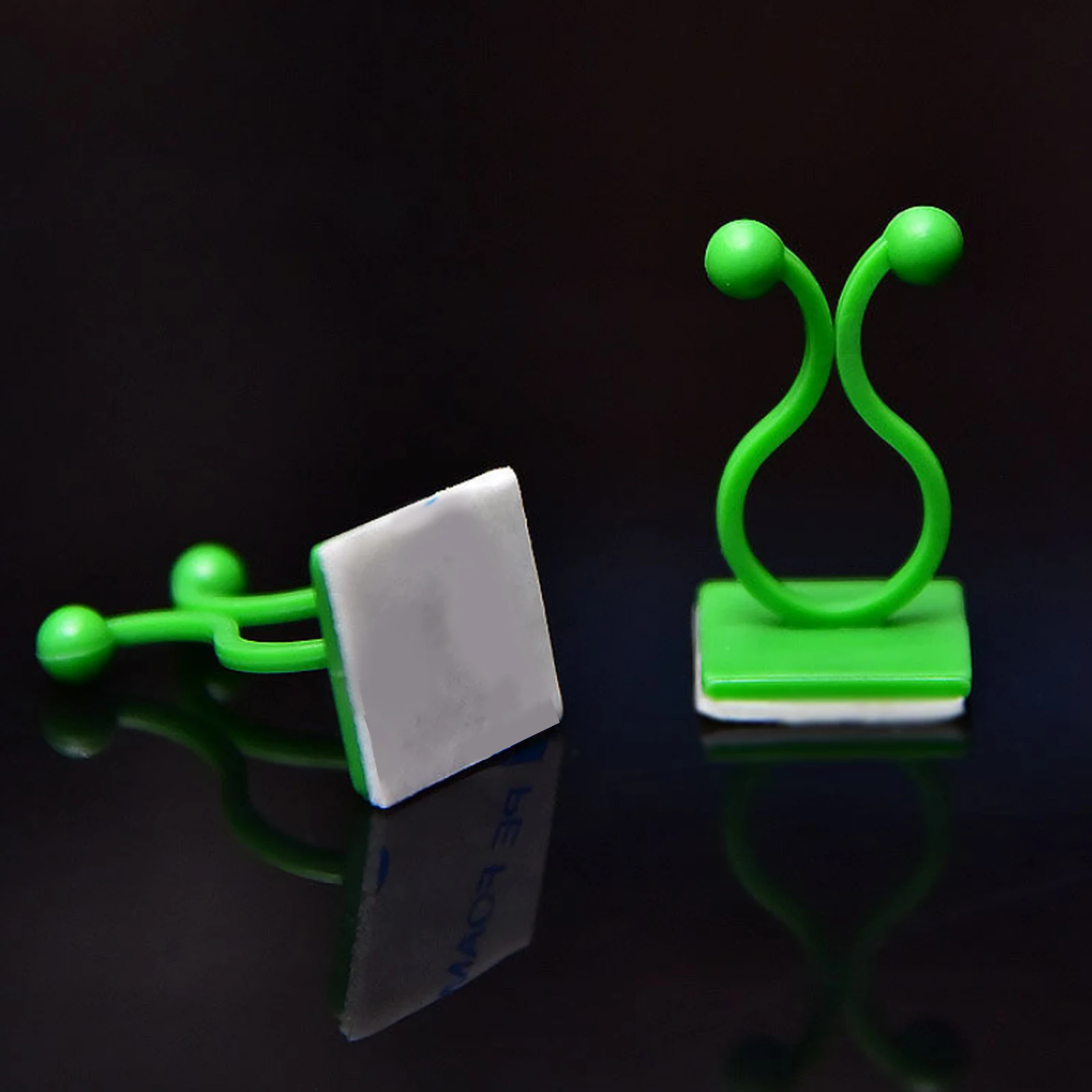 Plant Climbing Fixture Clips 10-100Pcs Plant Vine Climbing Wall Fixer Self Adhesive Hook Vines Holder