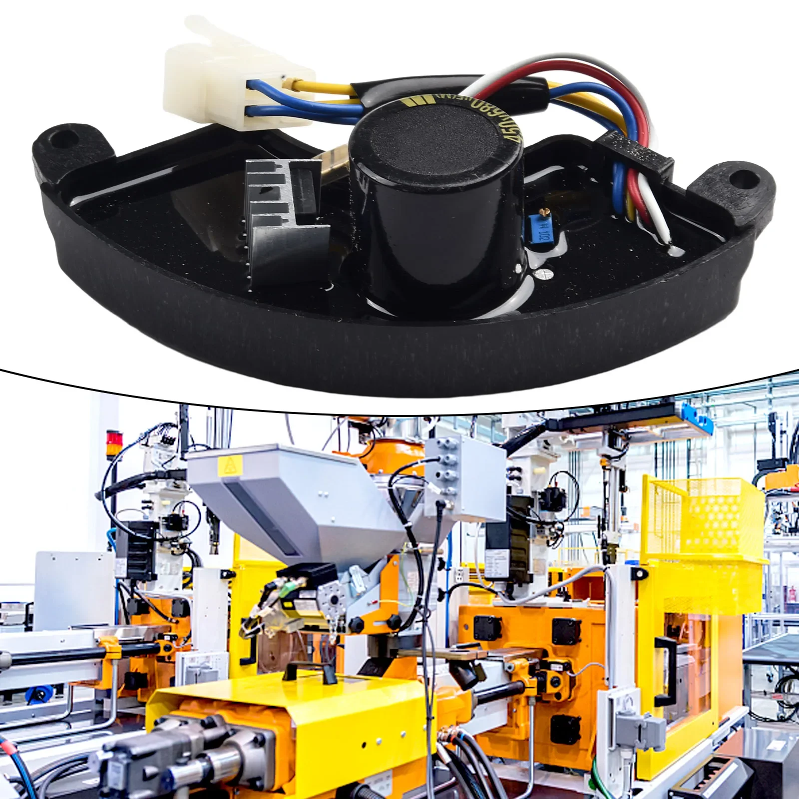 전압 조정기 공장 작업장, 자동 디젤 발전기용 AVR, 450V, 680uF, 6.5KW, 7KW, 7.5KW, 1PC