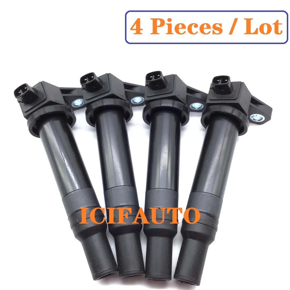 

4 x Ignition Coil For 2006-11 Hyundai Accent Kia Rio 1.6L OE# 2730126640 / 27301-26640 / 27301 26640