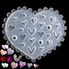1Pc 3D Silicone Nail Pressing Mold DIY Nail Beauty Charm Reusable Fashion Versatile Bow Love Kawaii Small Fish Nail Art 4